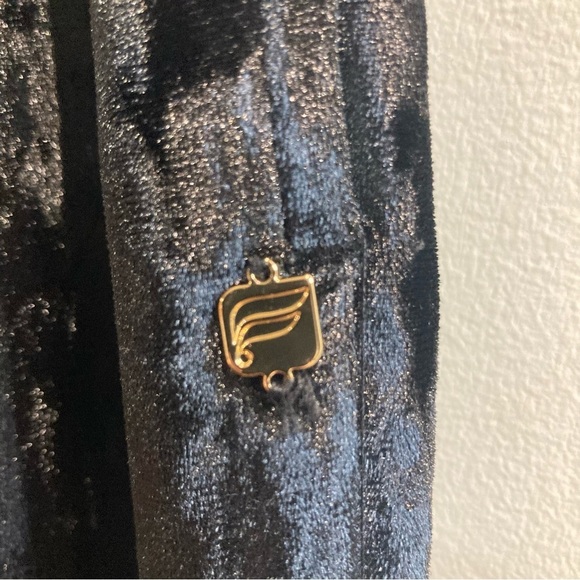 FABLETICS Sz S Go-To  Crushed Velour Wide Leg High Rise Palazzo Style Pants - Picture 8 of 10